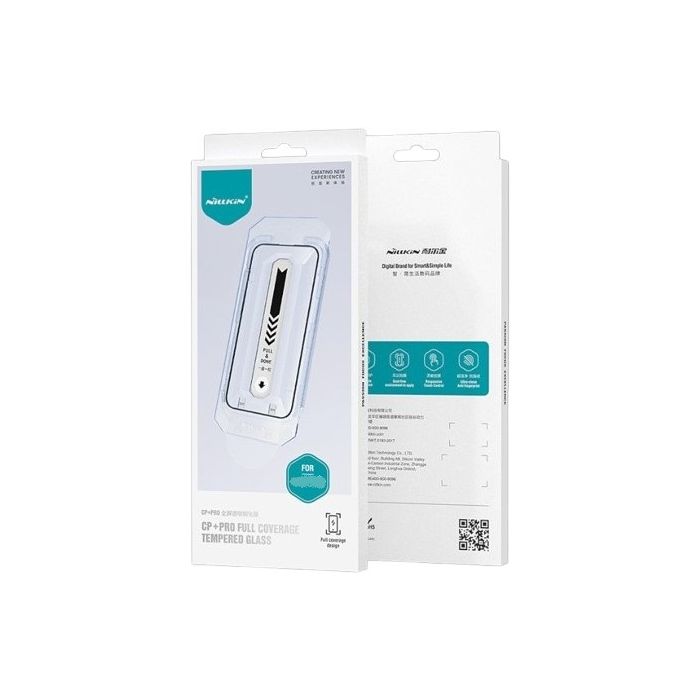 Ochranné sklo Nillkin CP+ Pro 2.5D Apple iPhone 16 Pro čierne (s aplikátorom)