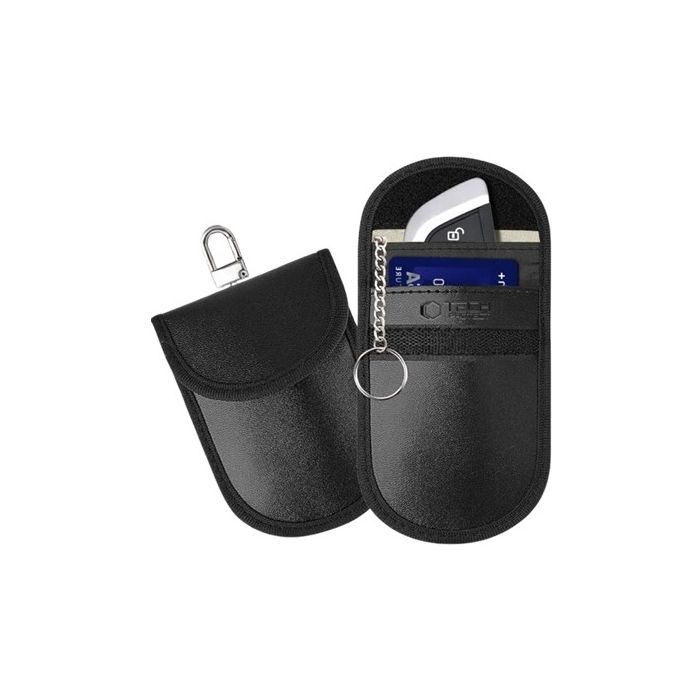Tech-Protect KLR100 Pouch Keyless RFID, obal na blokovanie signálu(Faradayova klietka), čierny