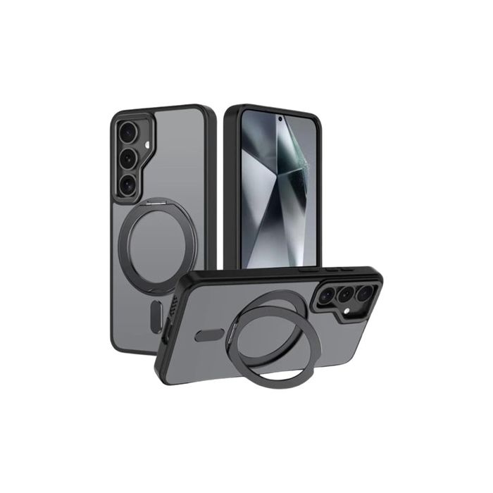 Obal Tech-Protect Magring MagSafe Samsung Galaxy S25 5G S931 Matte Black