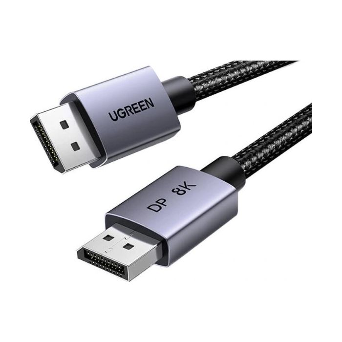 UGREEN DP120 DisplayPort 1.4 8K 60Hz 32.4Gbps 1m black