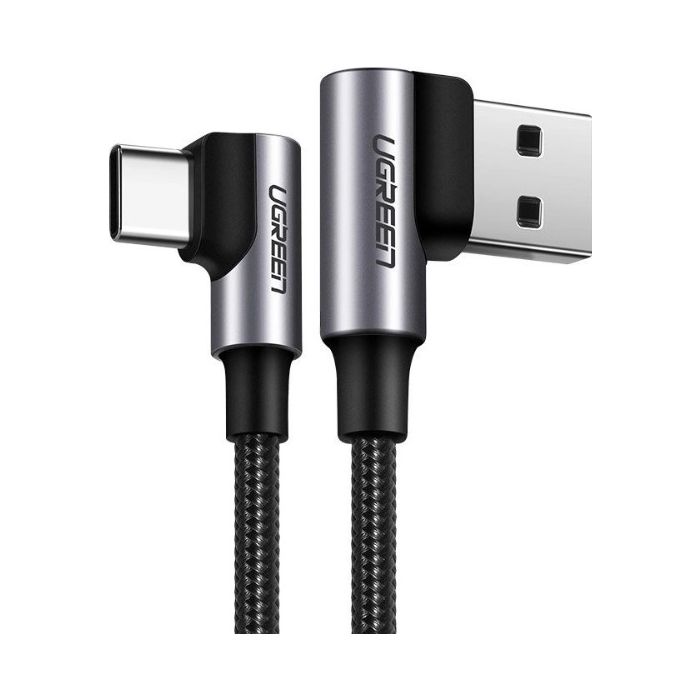 UGREEN US176 USB-A/USB-C Quick Charge 3.0 3A 0,5m grey