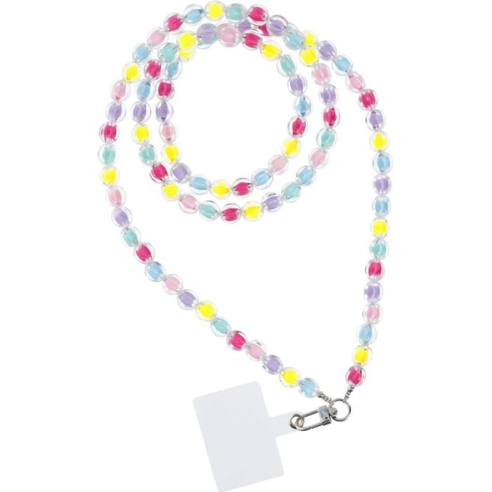 Šnúrka na krk pre telefón,120cm (60cm v slučke), viacfarebná