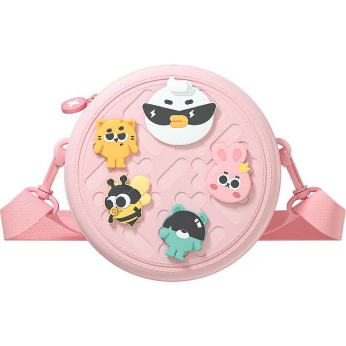 PICOCICI Malá okrúhla taška K36 ružová