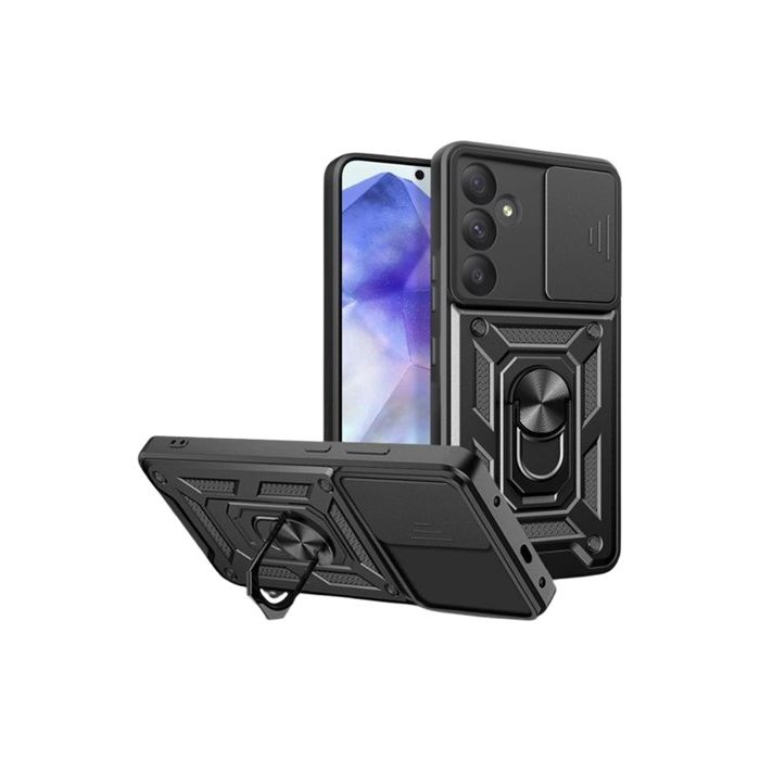 Obal Tech-Protect CamShield Pro Samsung Galaxy A55 5G A556 Black