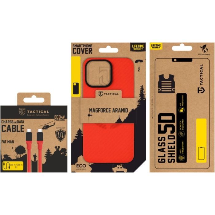 Obal Tactical Red Limited Edition Combo Apple iPhone 16 Pro Max