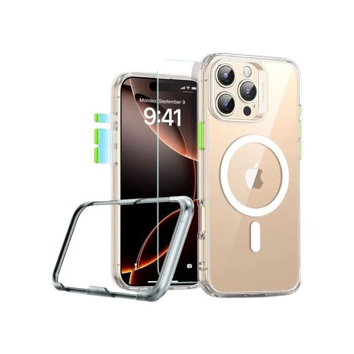 Obal ESR Classic Pro Set Halolock MagSafe Apple iPhone 16 Pro Clear