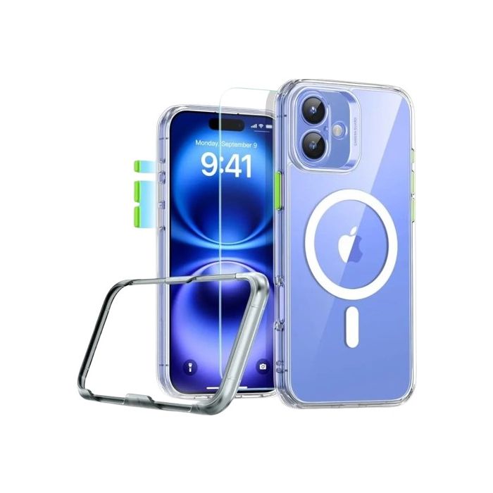 Obal ESR Classic Pro Set Halolock MagSafe Apple iPhone 16 Clear