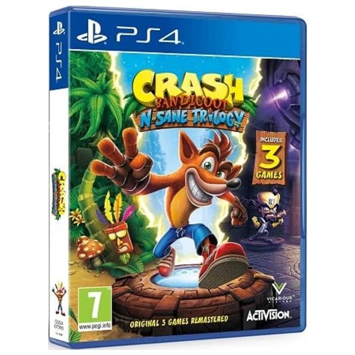 Crash Bandicoot N.Sane Trilogy (PS4)