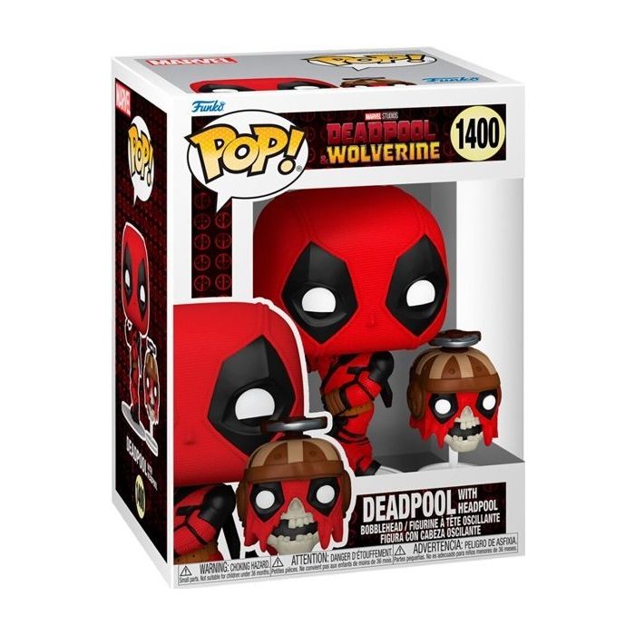 POP! Deadpool & Wolverine: Deadpool with Headpool (Marvel)