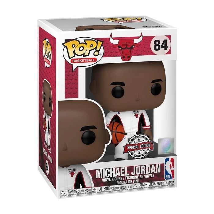 POP! Basketball: Michael Jordan (Bulls White Warmup) Special Edition