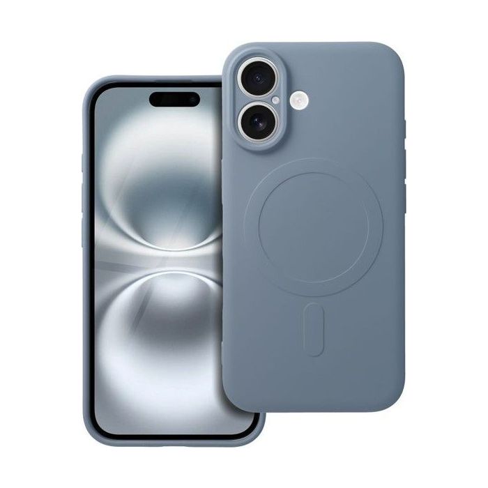 Obal SILICONE MAG COVER case MagSafe Samsung Galaxy S25 Ultra 5G S938 svetlo modrý