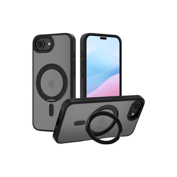 Obal Tech-Protect Magring MagSafe Apple iPhone 16e Matte Black