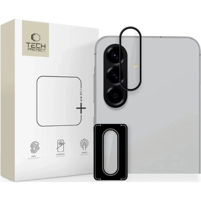 Ochranné sklo na fotoaparát Tech-Protect Camring Fit+ Samsung Galaxy A36 5G A366/A56 5G A566 čierne