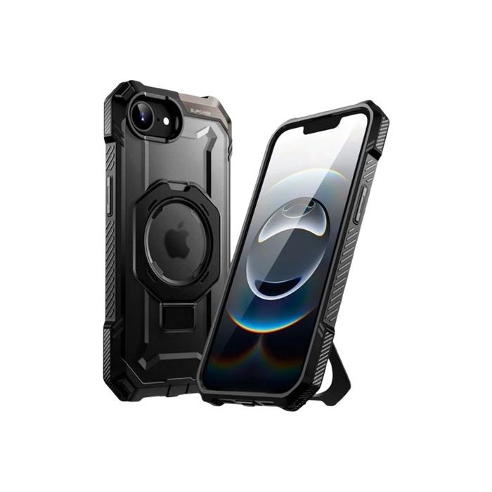 Obal Supcase Unicorn Beetle Grip Mag MagSafe Apple iPhone 16e čierny