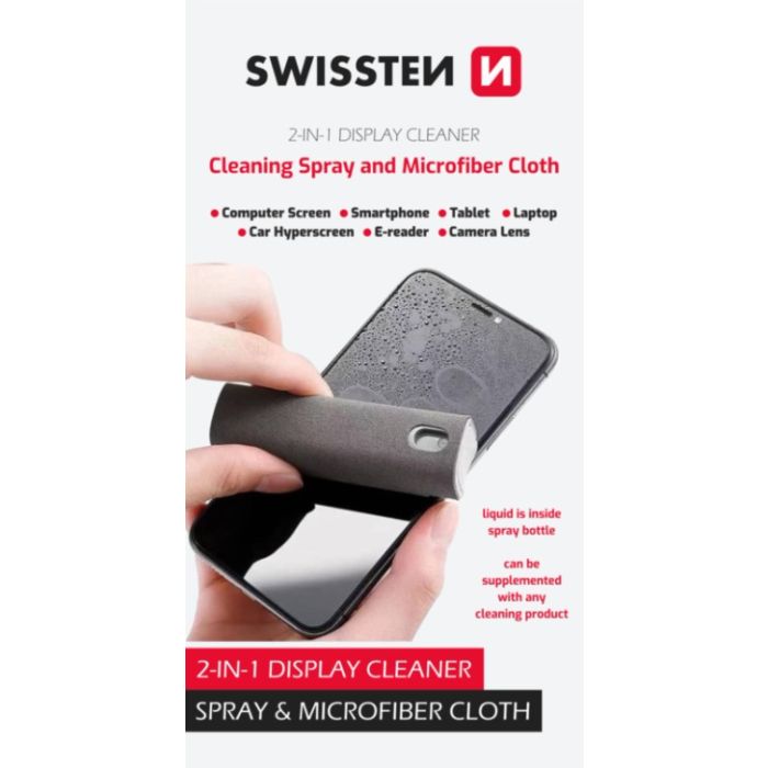 SWISSTEN čistič displejov 2v1