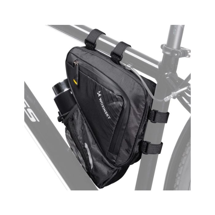 Wozinsky WBB23BK, taška na bicykel na rám 1.5l, čierna