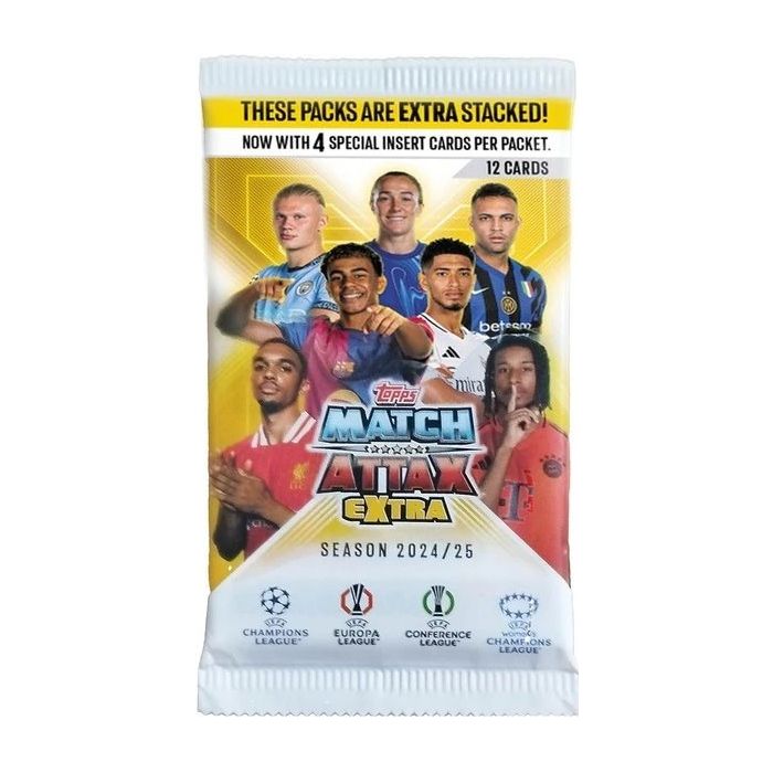 Futbalové karty Topps Match Attax EXTRA TCG 2024/25 UCC Balíček