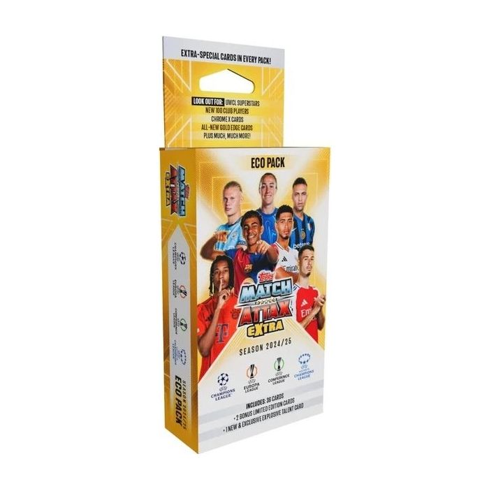 Futbalové karty Topps Match Attax EXTRA TCG 2024/25 UCC Eco Pack