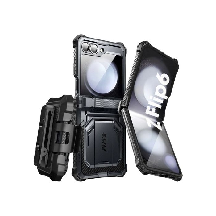 Obal Supcase IBLSN ArmorBox Samsung Galaxy Z Flip6 5G F741 Black