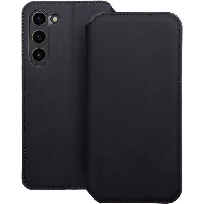 Obal Dual Pocket Book Samsung Galaxy S24 5G S921 čierny
