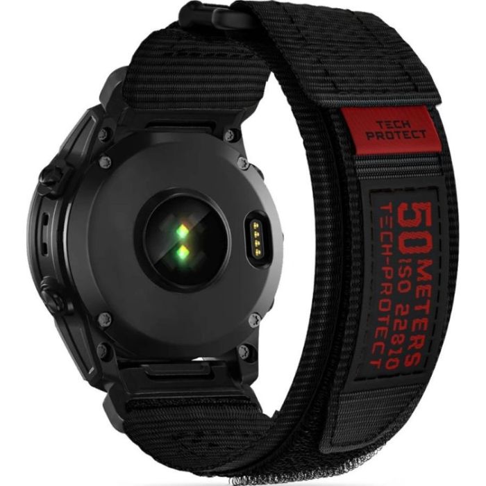 Remienok Tech-Protect Scout Pro Garmin Fenix 5/6/6 Pro/7 čierny