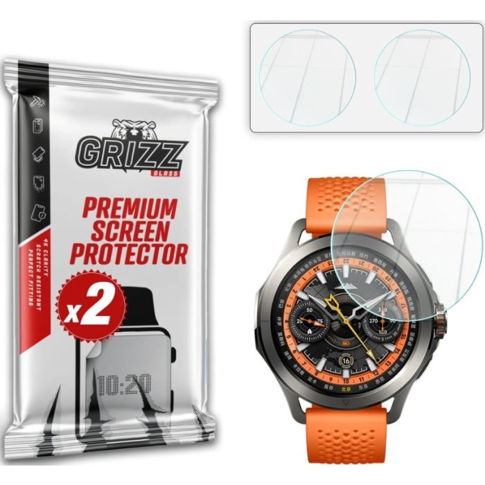 Ochranné sklo GrizzGlass HybridGlass Xiaomi Watch S4 Sport (2ks)