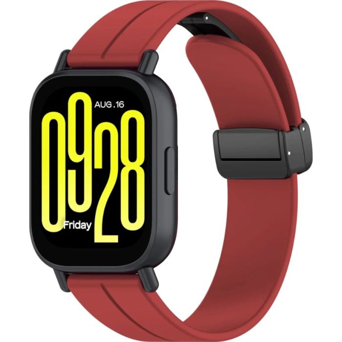 Remienok Bizon Strap Watch Silicone 22mm bordový