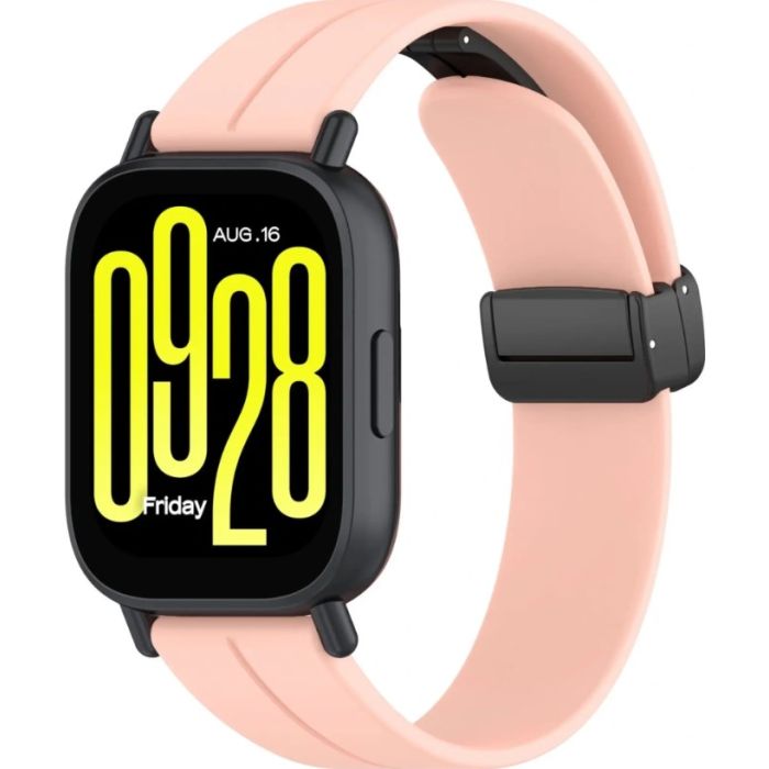 Remienok Bizon Strap Watch Silicone 22mm ružový