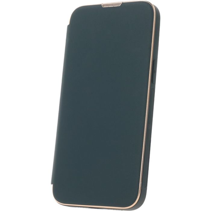 Obal Smart Gold Frame Mag case Apple iPhone 14 Pro dark green