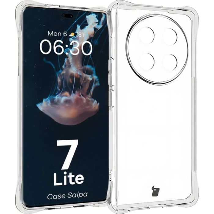 Obal Bizon Case Salpa Honor Magic7 Lite 5G transparentný