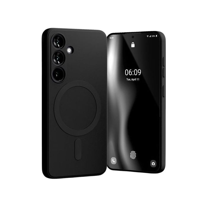 Mercury Semi-Silicon MagSafe Samsung Galaxy S25 5G S931 čierny