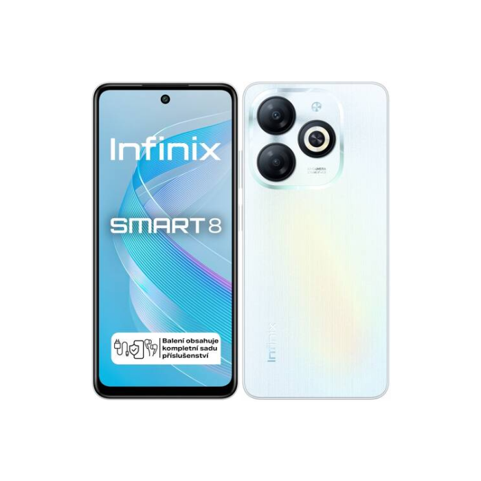 Používaný Infinix Smart 8 3GB/64GB Galaxy White Trieda A