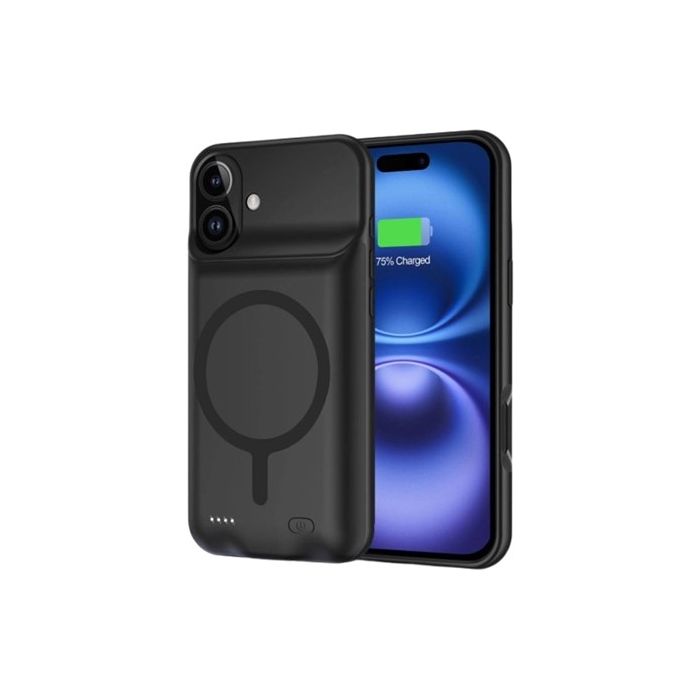 Obal Tech-Protect Powercase MagSafe 7000mAh Apple iPhone 16 Black