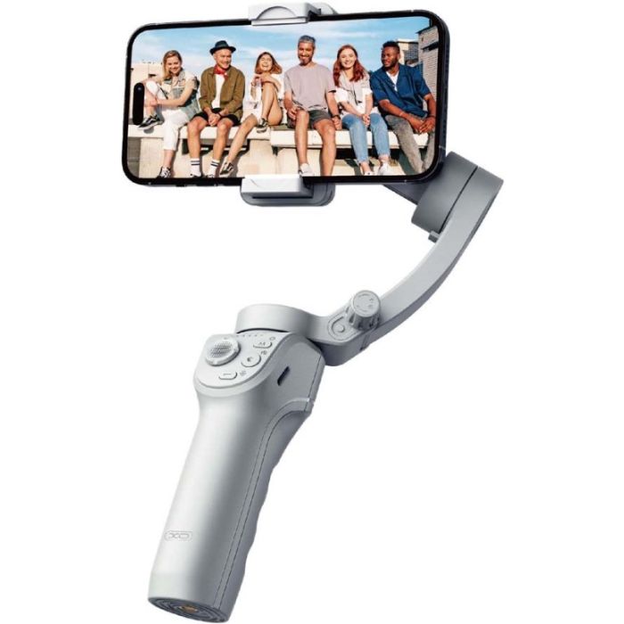 XO SS17, gimbal/selfie tyč/tripod, bluetooth, sivý