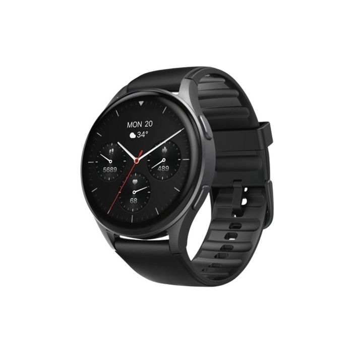 Hama 8900, smart hodinky, GPS, AMOLED 1,43, funkcia telefonovania, Alexa, čierne