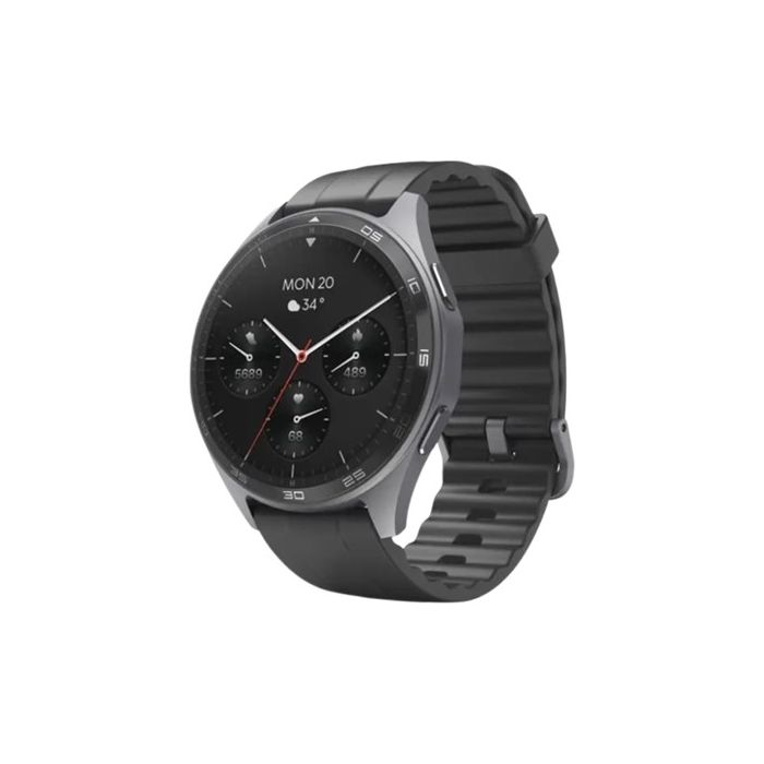 Hama 7010, smart hodinky, GPS, telefonovanie, AMOLED 1,43, vode odolné IP68/3 ATM, antracitové