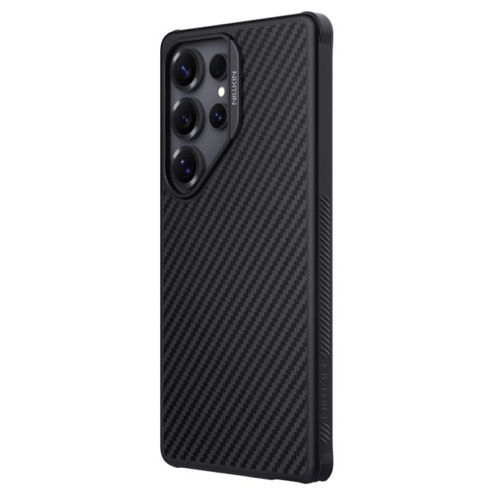 Obal Nillkin Synthetic Fiber PRO Magnetic Samsung Galaxy S25 Ultra 5G S938 čierny