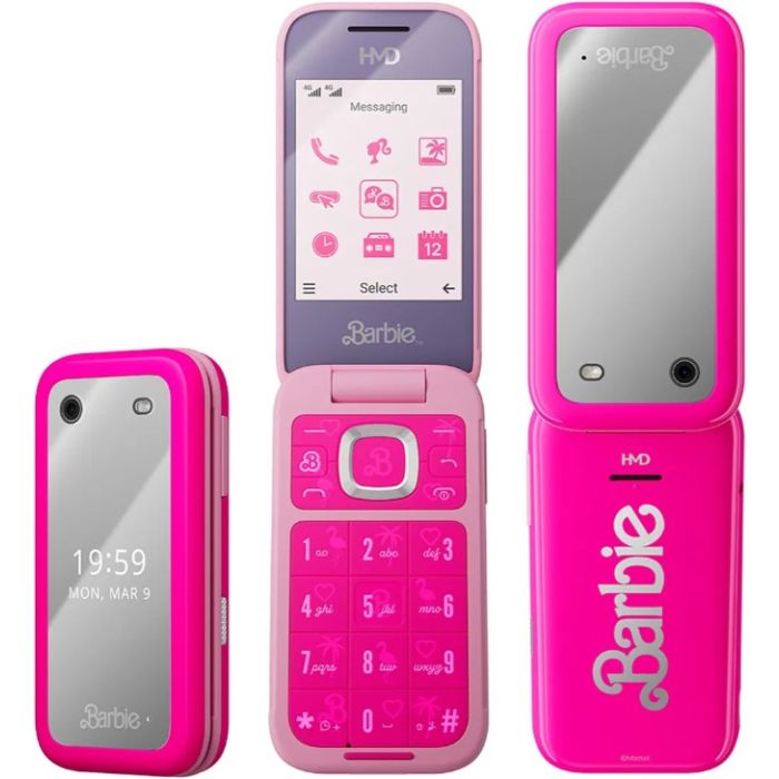 HMD Barbie Phone Power Pink