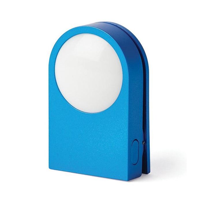 Lexon Lucie LED klip modrý