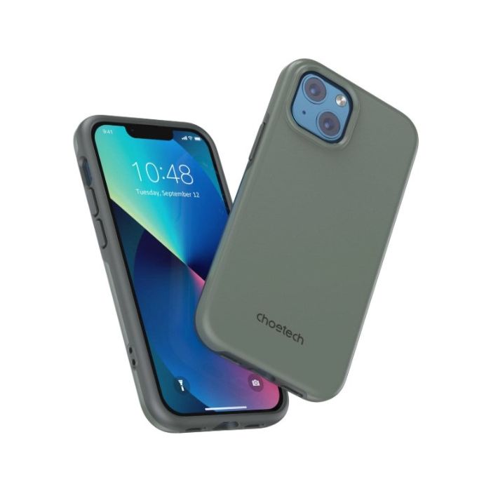 Obal Choetech MFM Anti-drop Apple iPhone 13 zelený
