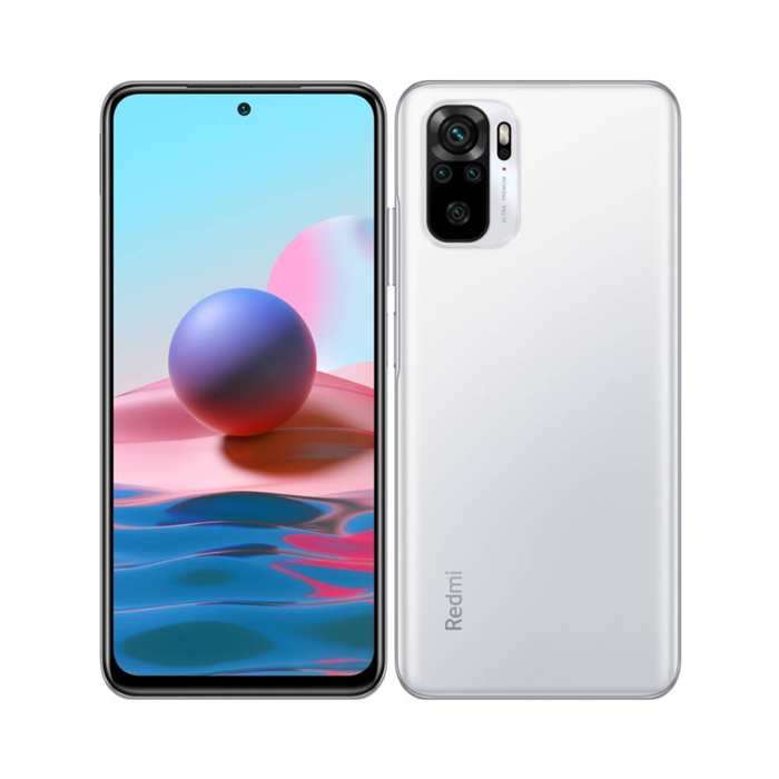 Xiaomi Redmi Note 10 4/128GB Biely - Repasovaný (vypálený displej)