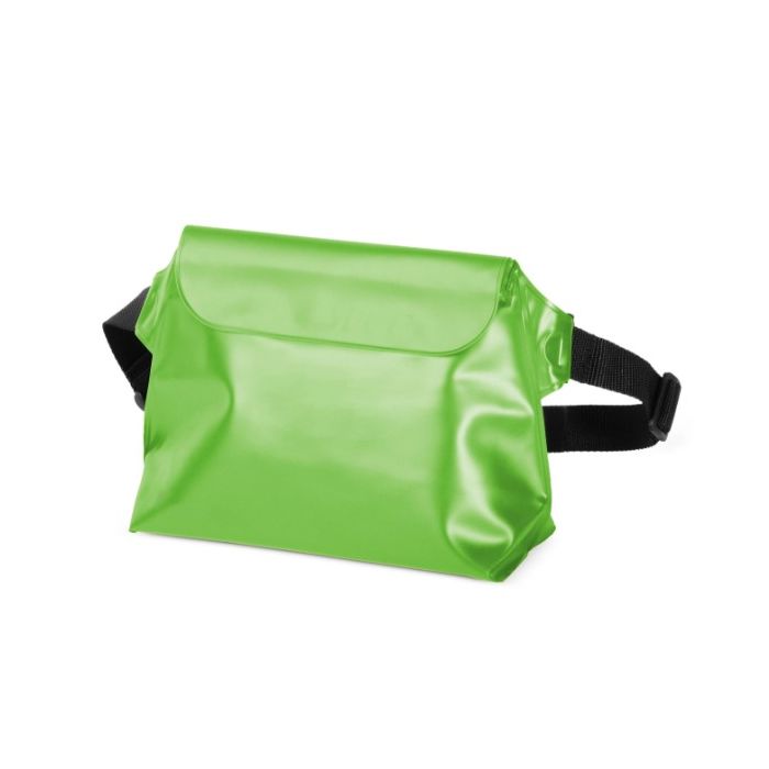 PVC Vodeodolná taška (pláž, ochrana pred dažďom) - zelená