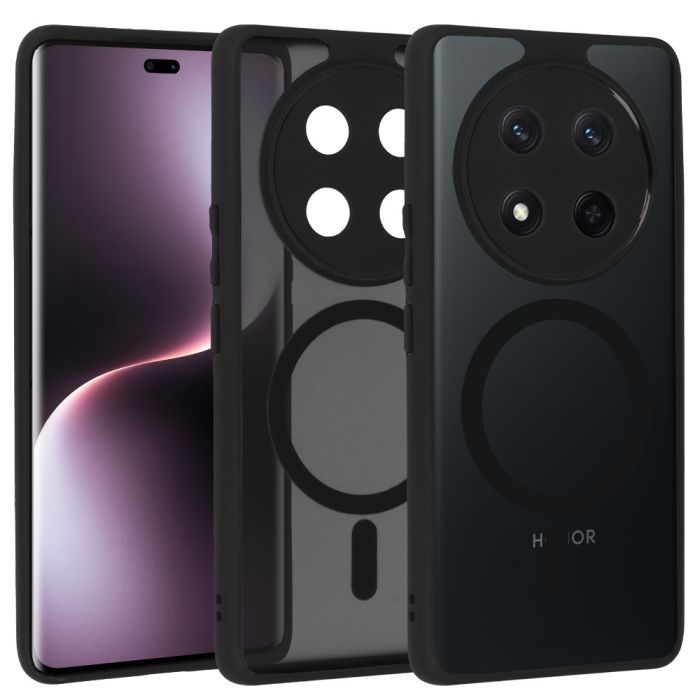 Obal Full Matte Mag Honor Magic7 Lite 5G čierny