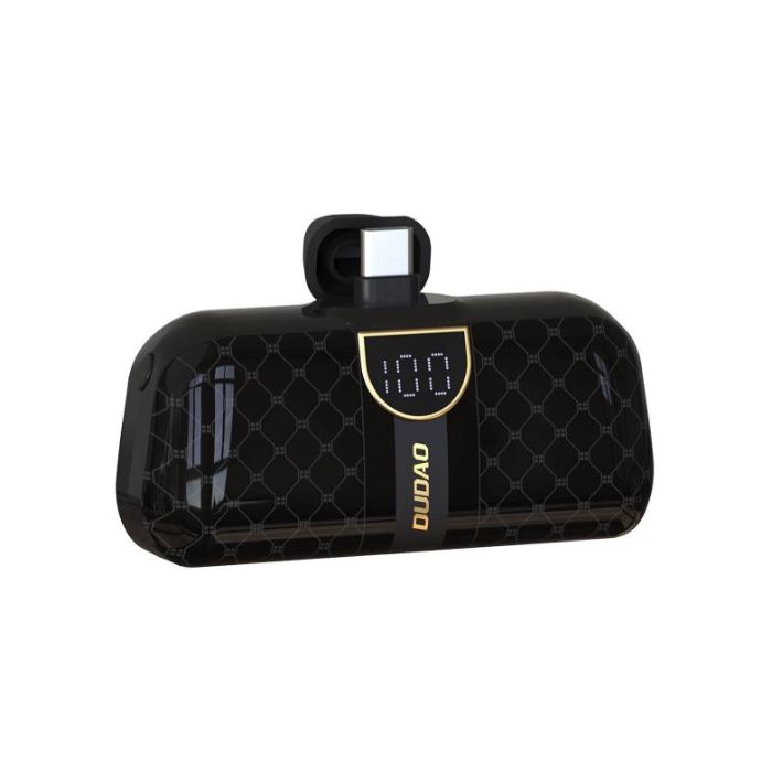 Dudao K20SC mini 5000mAh 2xUSB-C čierna