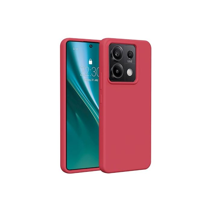 Obal Etteri Silicone case Xiaomi Redmi Note 13 5G raspberry