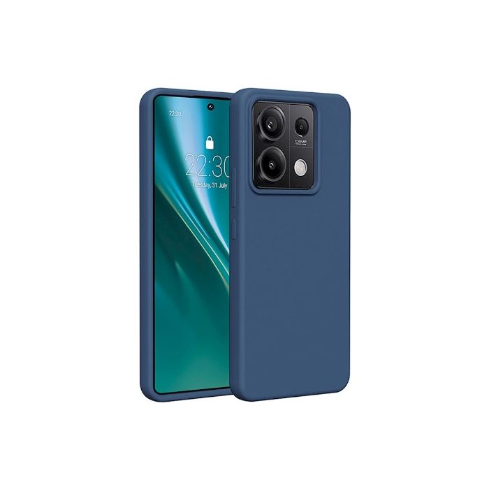 Obal Etteri Silicone case Xiaomi Redmi Note 13 5G dark blue