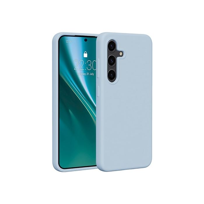 Obal Etteri Silicone case Samsung Galaxy A55 5G A556 light blue