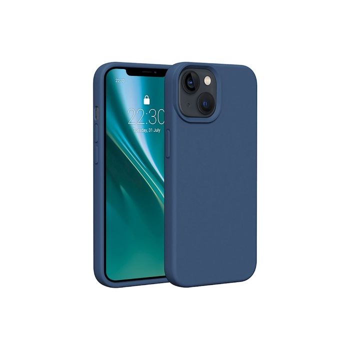 Obal Etteri Silicone case Apple iPhone 12/12 Pro dark blue