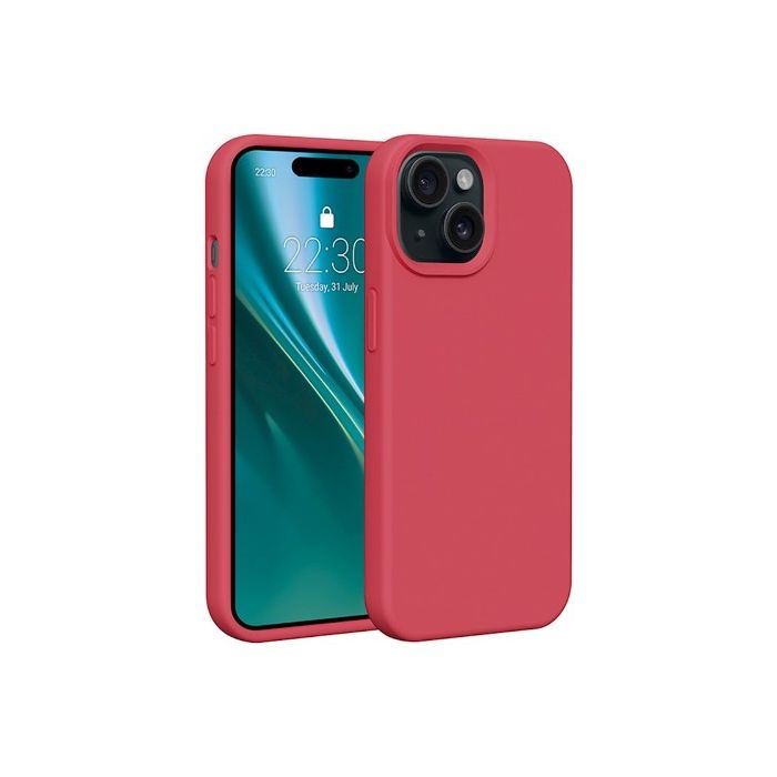 Obal Etteri Silicone case Apple iPhone 12/12 Pro raspberry