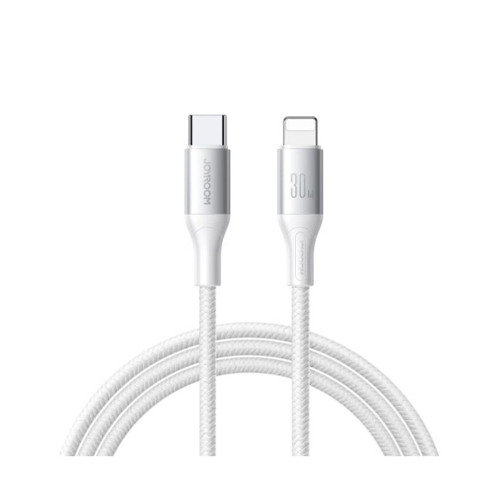 Joyroom S-A28 Flash Series, kábel USB-C/Lightning 30W, 2m, biely